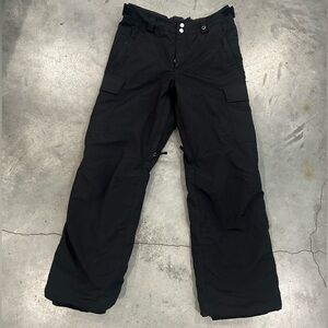 Black Burton ski pants